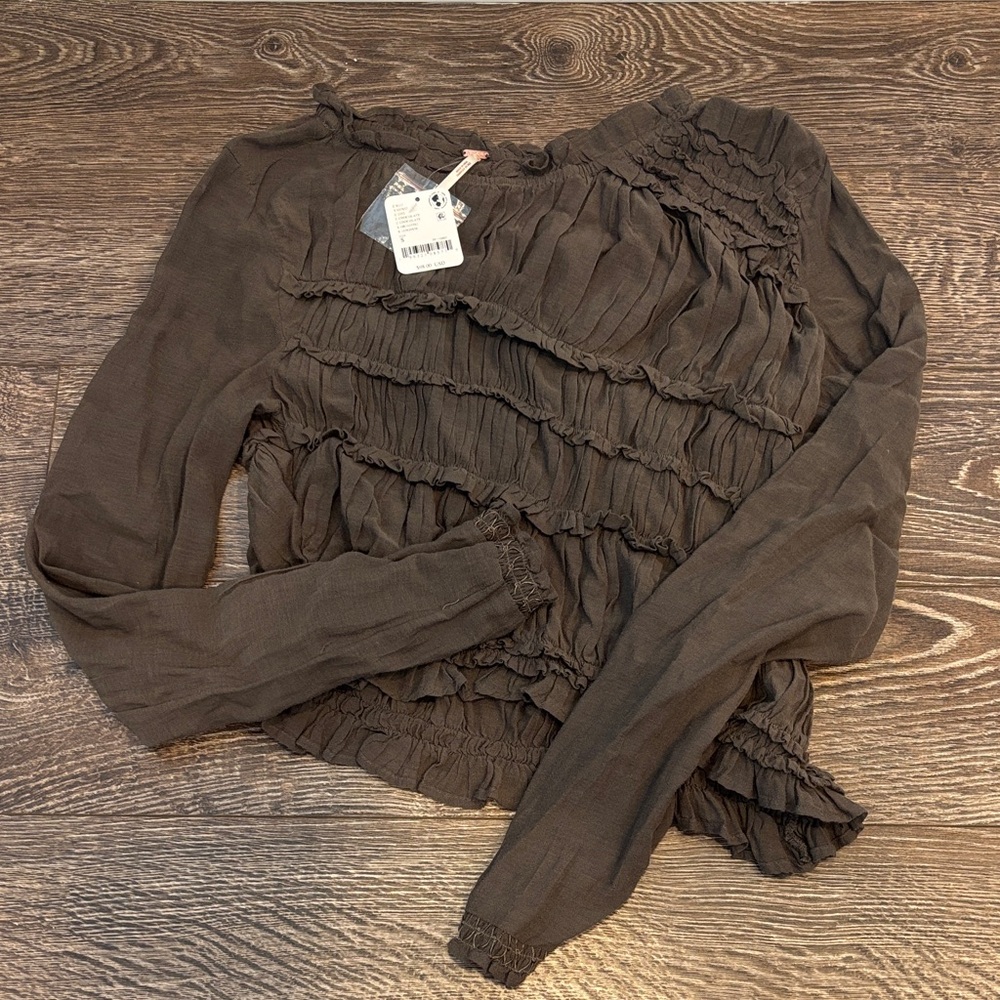 Free people long sleeve top